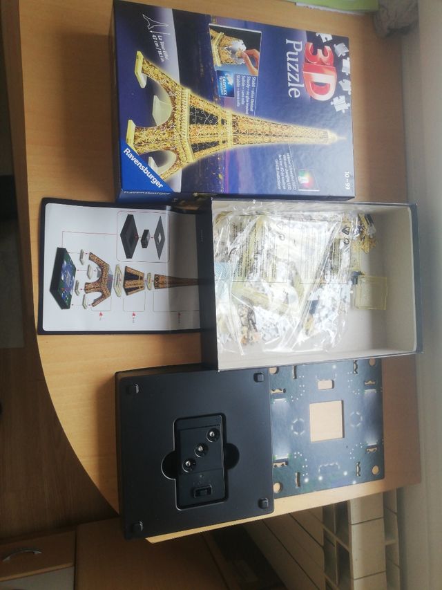 puzzle 3D torre Eiffel