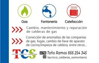 Tecnico Calderas Somontano