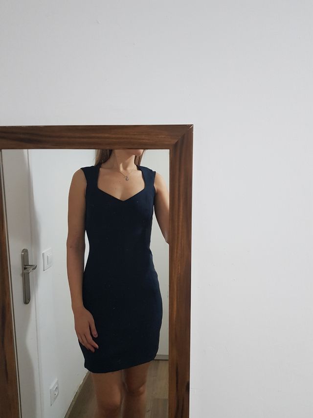 Nuevo. Vestido azul vestir