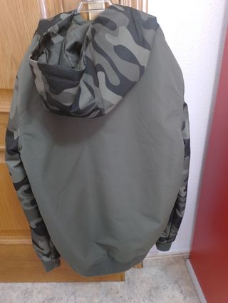 cazadora verde militar 
