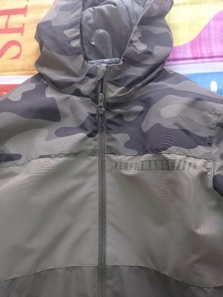 cazadora verde militar 