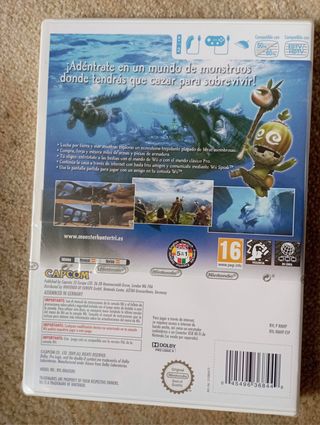 Monster hunter 3 tri Wii videojuego sin abrir