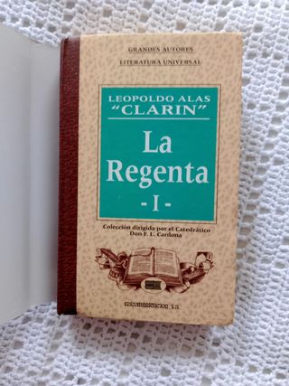 LIBRO "LA REGENTA"