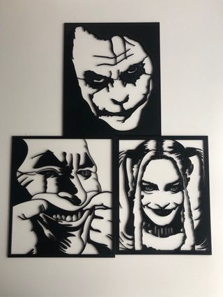 Pack Joker y Harley Quinn 3D