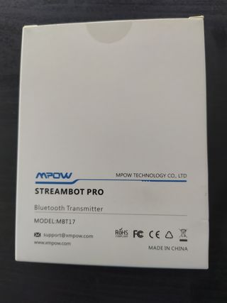 Bluetooth receptor/adaptador inalámbrico