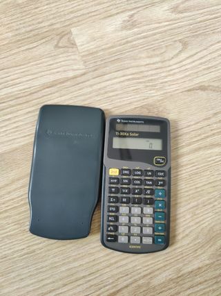calculadora Texas instruments TI-30Xa solar