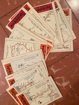 Postales de rutas antiguas