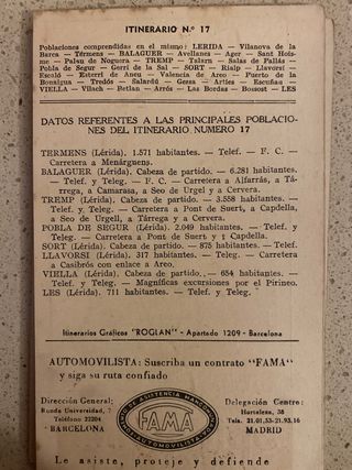 Postales de rutas antiguas