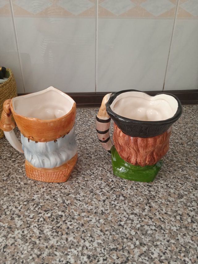 jarras de cerveza vintage 