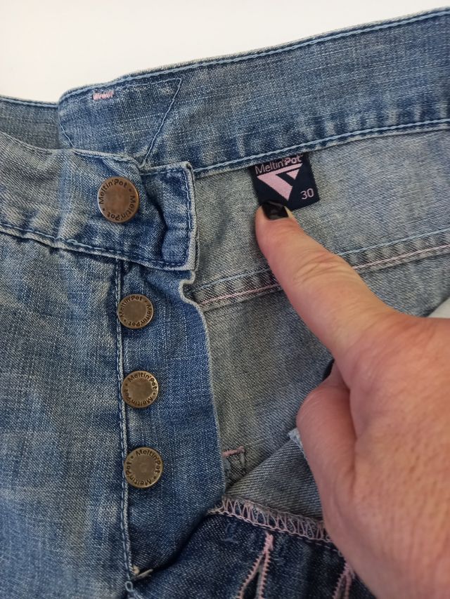 Bermuda jeans Meltin' Pot