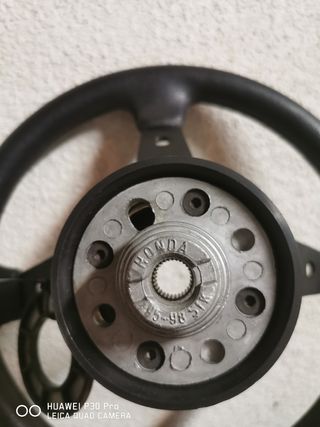 Volante + piña honda civic