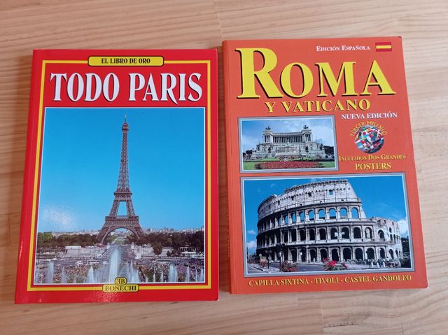 Roma y Paris, monumentos edificios