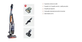 Aspirador vertical con cable Shark NZ801EUT