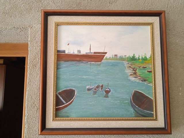 Cuadro pintado a mano.