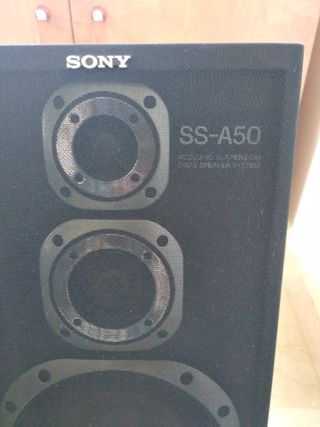 Cadena música SONY DO-X50 compact y Altavoces SONY
