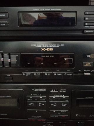 Cadena música SONY DO-X50 compact y Altavoces SONY