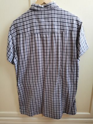 Camicia uomo SISLEY manica corta puro cotone L/XL