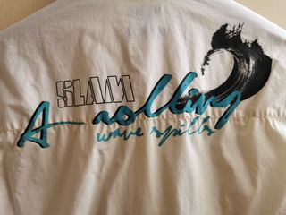 Camicia uomo SLAM manica corta 100%cotone stampa M