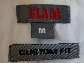 Camicia uomo SLAM manica corta 100%cotone stampa M