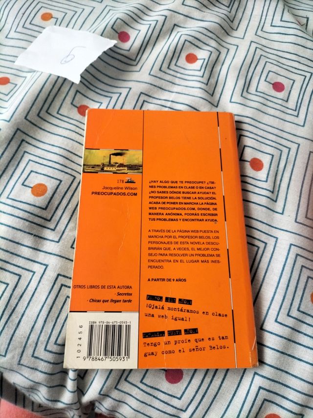 Libro de Jacqueline Wilson 