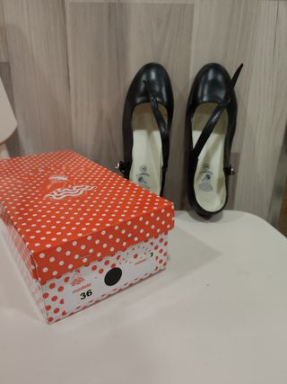 Zapato flamenca talla 36