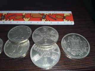 monedas España conmemoración Mundial 1982.