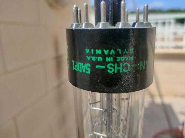 Tubi per oscilloscopio vintage  Sylvania 5ADP1