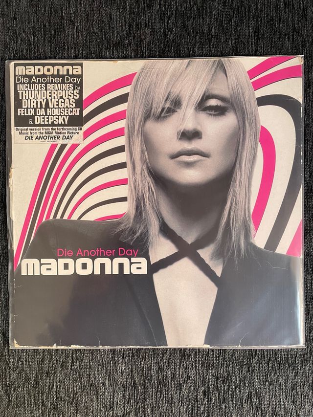 vinilo doble DIE ANOTHER DAY MadonnA