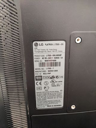 Pantalla LG 