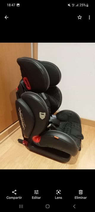 silleta para coche bebé 