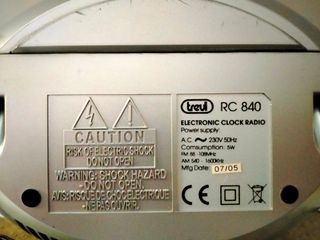 radiosveglia argento