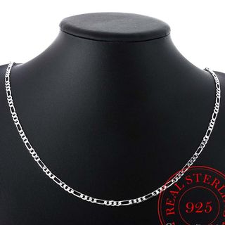 CADENA MUJER PLATA TIBETANA