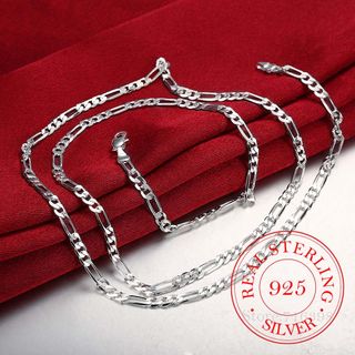 CADENA MUJER PLATA TIBETANA