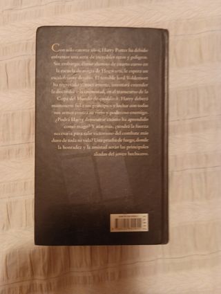 Harry Potter y el Cáliz de fuego.