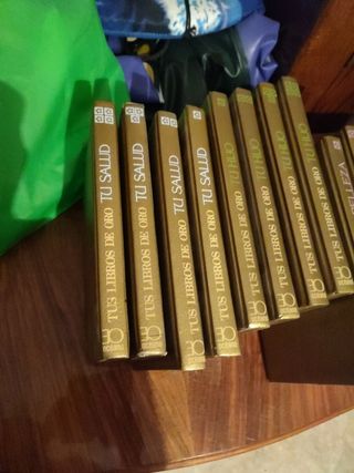 Regalo libros de oro enciclopedia