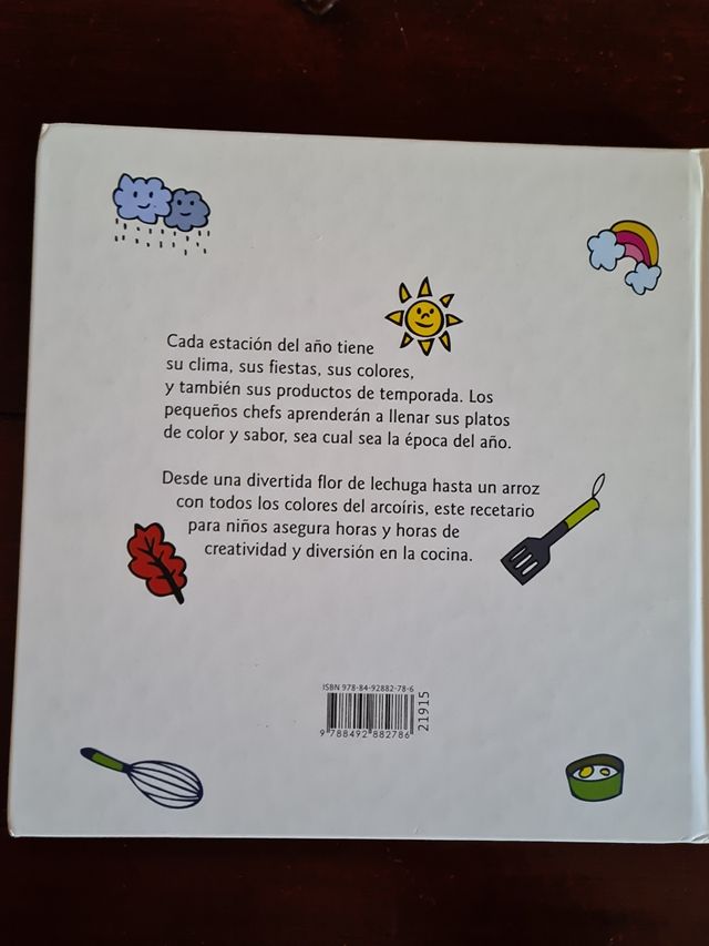 Libro Cocina de Colores