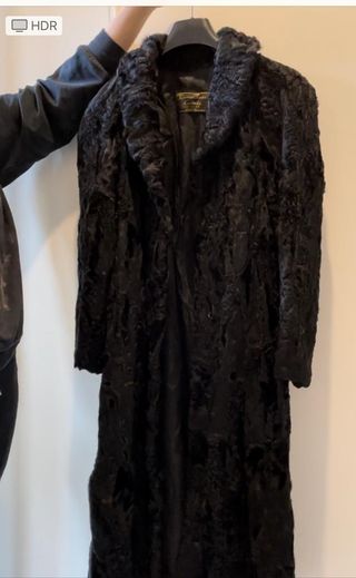 Abrigo astracán autentico