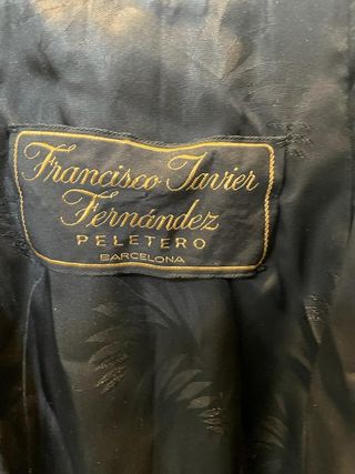 Abrigo astracán autentico