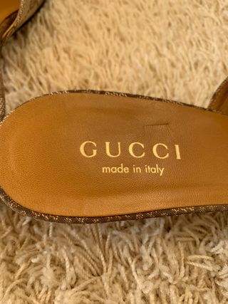 Sandalia Mules Gucci originales. Tesoro Vintage