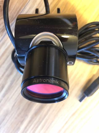 Webcam Philips SPC 900 Astrofotografía