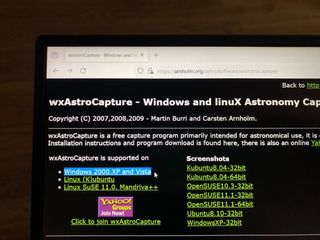 Webcam Philips SPC 900 Astrofotografía