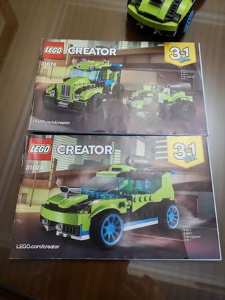 Lego creator 31074 coche de rally