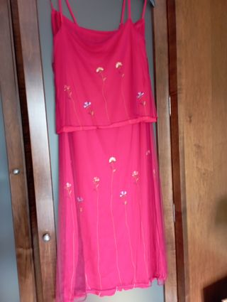 Conjunto rojo de tul