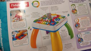 Mesa actividades bebé multiaprendizaje bilingüe Fi