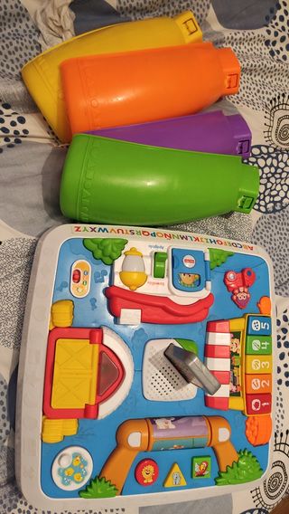 Mesa actividades bebé multiaprendizaje bilingüe Fi