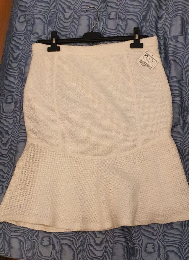 Falda blanca