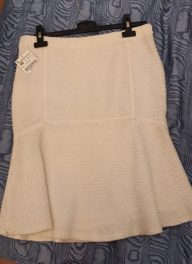 Falda blanca