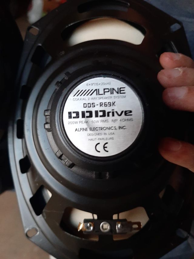 Altavoces coche Alpine