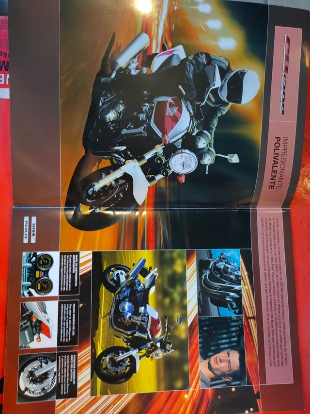catalogo honda naked cb1300 cb900f cb600f