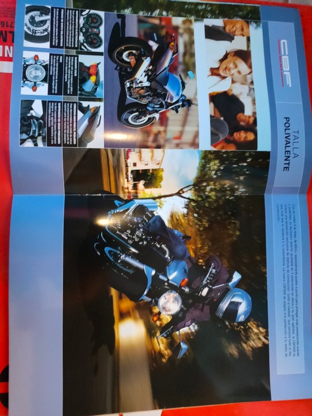 catalogo honda naked cb1300 cb900f cb600f